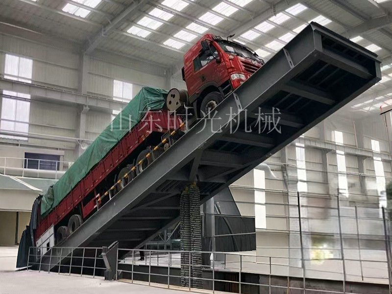 液壓翻板卸車機